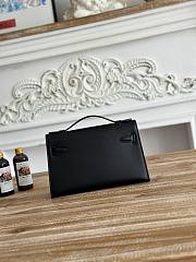 Hermès Kelly Pochette Rouge HM0044 Size 21x12x6cm - 3