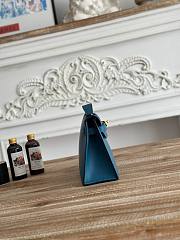 Hermès Kelly Pochette Rouge HM0046 Size 21x12x6cm - 5