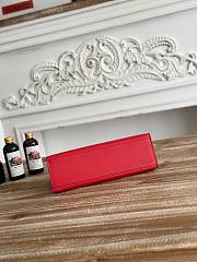 Hermès Kelly Pochette Rouge HM0157 Size 21x12x6cm - 4