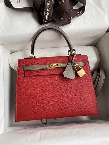 Hermès Kelly Sellier 25 Bag HM2421 Size 25cm