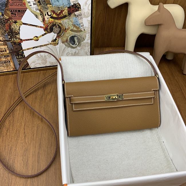 Hermès Kelly to Go Epsom Bag HM1051 Size 20x11x2cm - 1