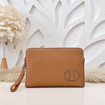 Hermès Men's Clutch Bag HM1107 Size 26x16x4cm
