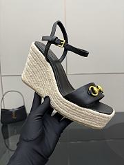 Gucci Hisley Wedge Sandals GG3118 - 5