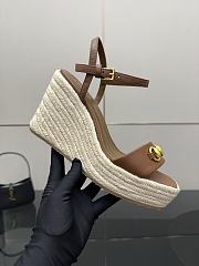 Gucci Hisley Wedge Sandals GG3119 - 6