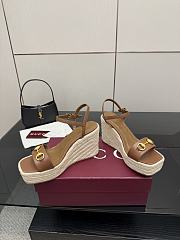 Gucci Hisley Wedge Sandals GG3119 - 4