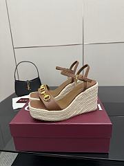 Gucci Hisley Wedge Sandals GG3119 - 2