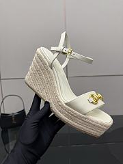 Gucci Hisley Wedge Sandals GG3120 - 4