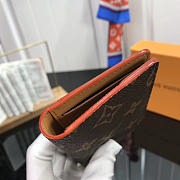 LV Pocket Organizer Monogram M60502 Size 11x1x8cm - 6