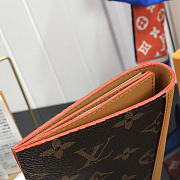 LV PASSPORT COVER M68906 Size10x14x2cm - 6