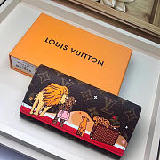 LV SARAH WALLET M63424 Size 19x10x2cm - 4