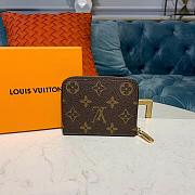 LV ZIPPY COIN PURSE M60067RQ Size 11x8x2cm - 5