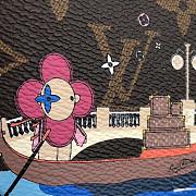 LV ROUND COIN PURSE M68485 Size 9x9x1cm - 2