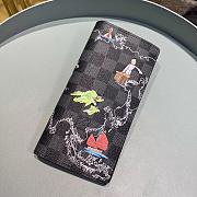 LV BRAZZA WALLET M66540WY Size 10x19cm - 6