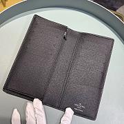 LV BRAZZA WALLET M66540WY Size 10x19cm - 3