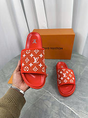 Louis Vuitton Miami Mule Red 1ABFUB - 4