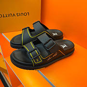 Louis Vuitton Trainer Mule Black Yellow 4ABM0M - 3