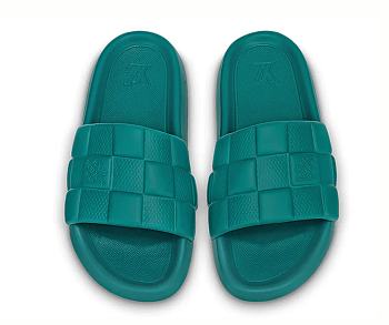 Louis Vuitton Waterfront Mule Bleu Lagon 1AAR9H