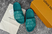 Louis Vuitton Waterfront Mule Bleu Lagon 1AAR9H - 3