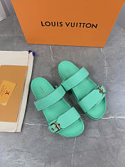 Louis Vuitton Bom Dia Flat Comfort Mule Vert d'eau 1AB38Z - 5