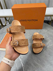Louis Vuitton Bom Dia Flat Comfort Mule Cognac 1ABOXU - 2