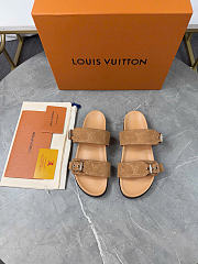 Louis Vuitton Bom Dia Flat Comfort Mule Cognac 1ABOXU - 5