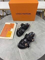 Louis Vuitton Bom Dia Flat Comfort Mule Noir 1ABVN4 - 4