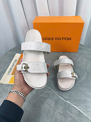 Louis Vuitton Bom Dia Flat Comfort Mule Ivory 1ABVNY - 3