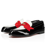  Christian Louboutin Penny Loafers Patent Calf Leather  - 5