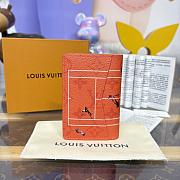 Louis Vuitton Wallet LVP380 Size 7.5x1x11cm - 4