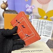 Louis Vuitton Wallet LVP380 Size 7.5x1x11cm - 5