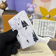 Louis Vuitton Wallet LVP383 Size 7.5x1x11cm - 6