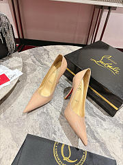 Christian Louboutin High Heels Glossy Leather D8855 (10cm) - 2