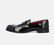 Christian Louboutin Penny Night Strass Loafers Glossy Leather - 1