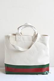 Gucci Canvas Tote Bag G1330 Size 40x38x17cm - 2