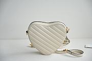 Gucci Heart Shoulder Bag G3004 Size 20x17x6cm - 4