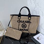 Chanel Bag Deauville Tote CC0254 Size 31×38×19cm - 4