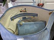 LV Neverfull Denim Blue LV3218 Size 60x38x23cm - 2