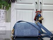 LV Speedy 18 Bandoulière Denim LV6250 Size 18x12x10cm - 5