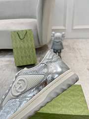Gucci Mac80 Sneakers Metallic Silver ‎750834 AACA9 8141 - 3