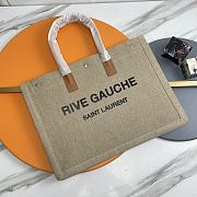 YSL Rive Gauche Tote Bag Y2240 Size 48x36x17cm - 1