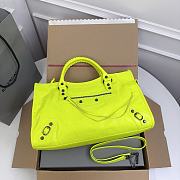 Balenciaga Cyclamen Leather B524 Size 38x25x14cm - 2