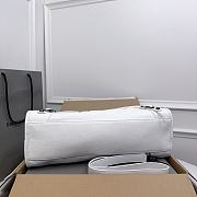 Balenciaga Cyclamen Leather B526 Size 38x25x14cm - 4