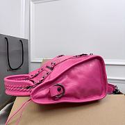 Balenciaga Cyclamen Leather B527 Size 38x25x14cm - 3