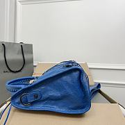 Balenciaga Cyclamen Leather B528 Size 38x25x14cm - 5