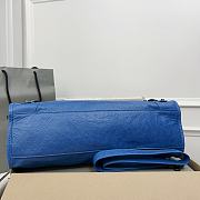 Balenciaga Cyclamen Leather B528 Size 38x25x14cm - 2