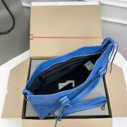 Balenciaga Cyclamen Leather B528 Size 38x25x14cm - 3