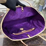 LV x YK Neverfull Bag M77412 Size 32x28x14cm - 3