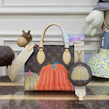 LV x YK OnTheGo Bag M880941 Size 25x19x11cm