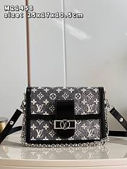 LV Dauphine Bag M4713 Size 25x17x10cm - 3