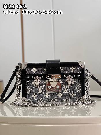 LV Petite Malle Bag M26214 Size 20x12x6cm